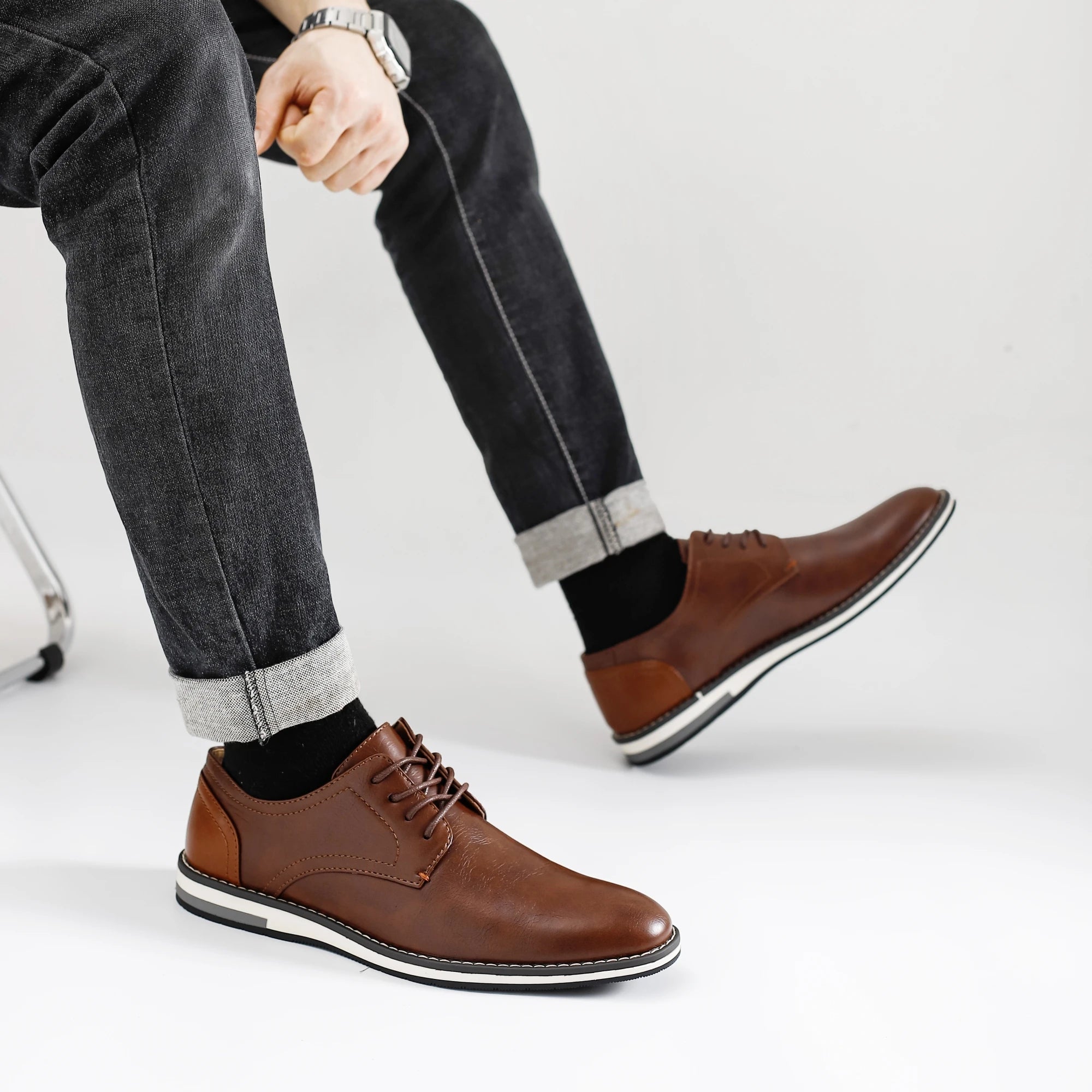 Sapato Casual Couro Urban 4188