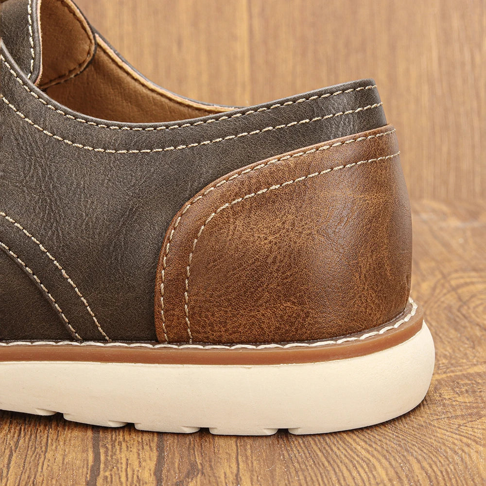 Sapato Casual Couro Vintage 5163