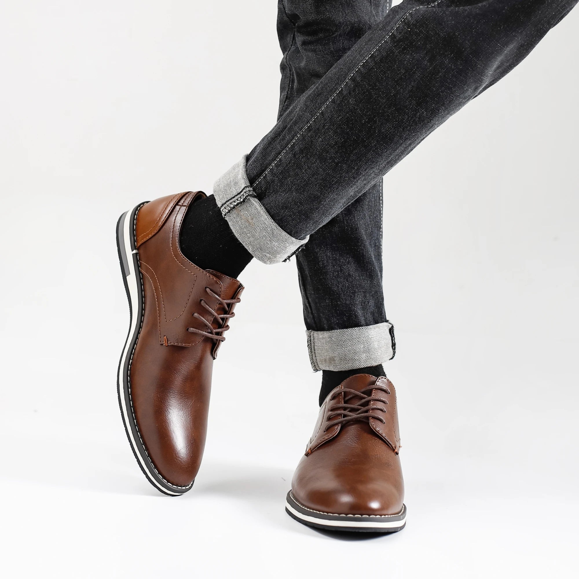 Sapato Casual Couro Urban 4188