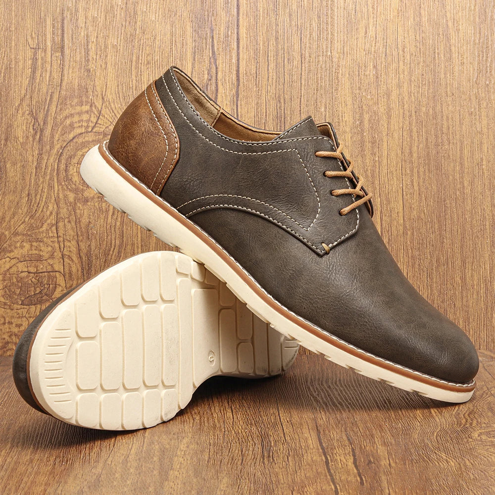 Sapato Casual Couro Vintage 5163
